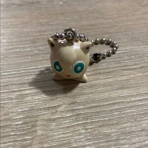 Jigglypuff 1997 Vintage Keychain Mini Figure Toy Pokemon Nintendo Japan